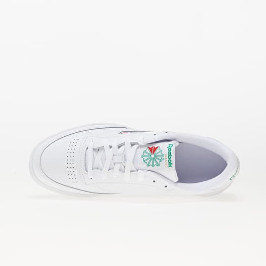 Reebok club c 85 white green hotsell