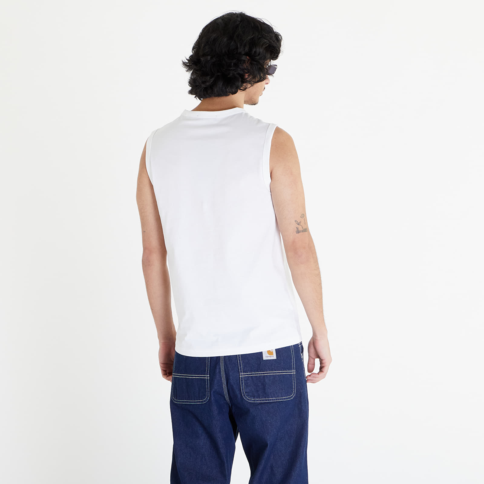 Tank tops FRED PERRY Crew Neck Vest White