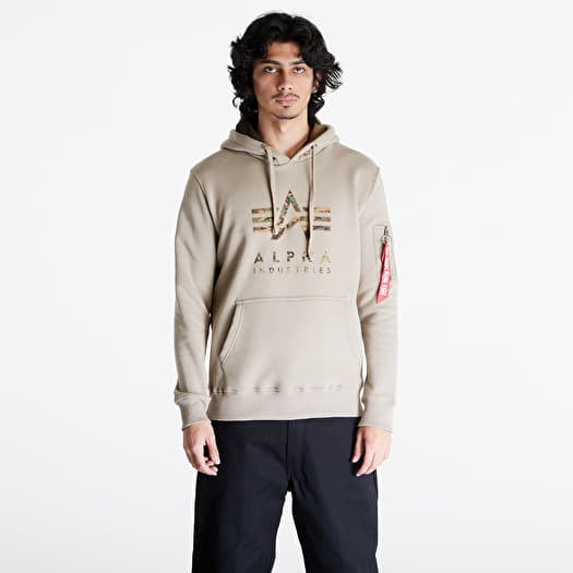 Sweatshirt Alpha Industries Camo TPU Hoody Vintage Sand