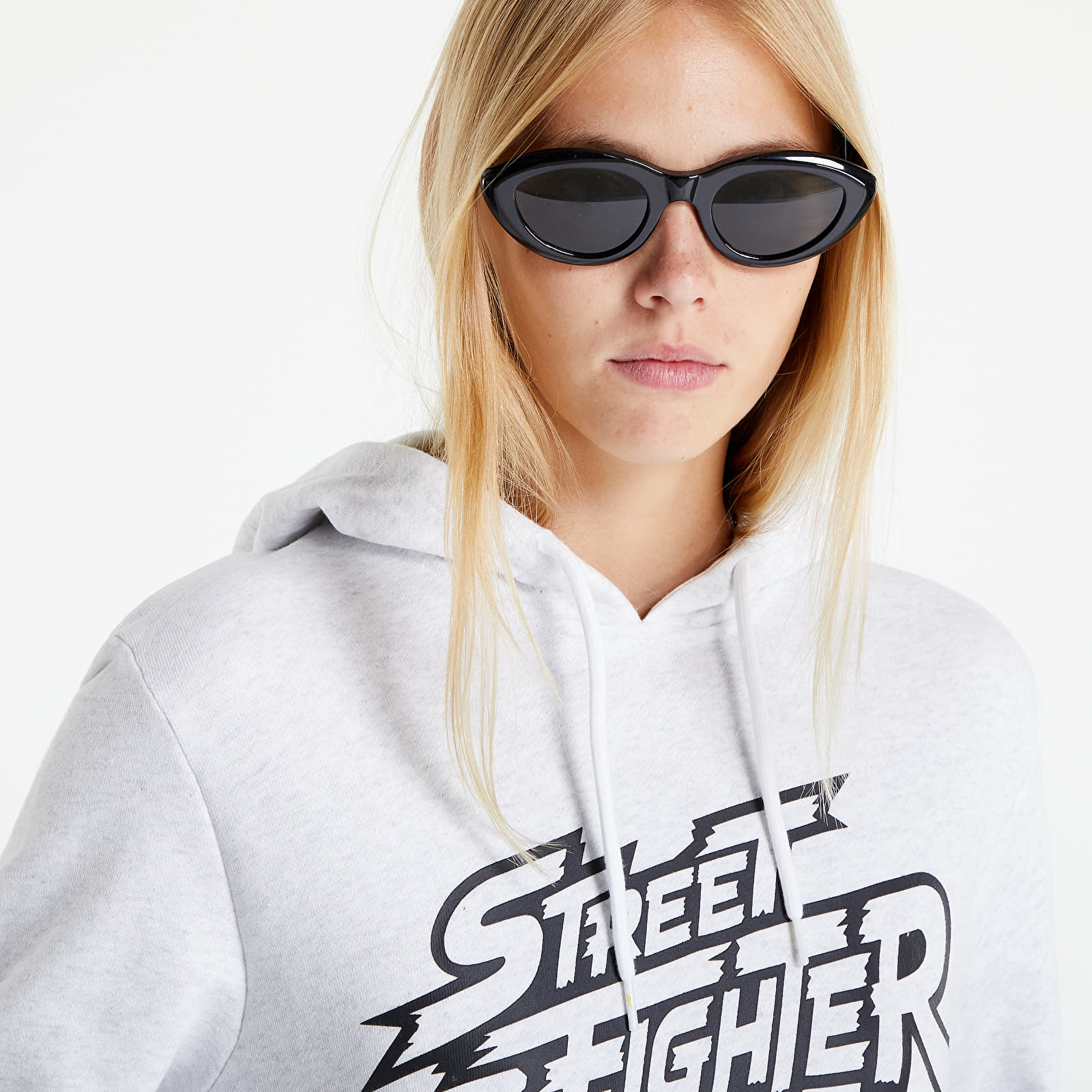 Sweatshirts and Sweaters Reebok Sf Graphic Hoodie UNISEX White Melange