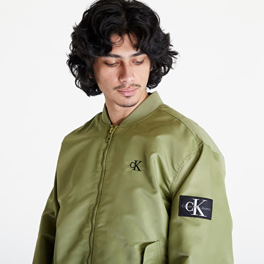 Bomber Jackets Calvin Klein Jeans Bomber Jacket Dark Juniper Queens