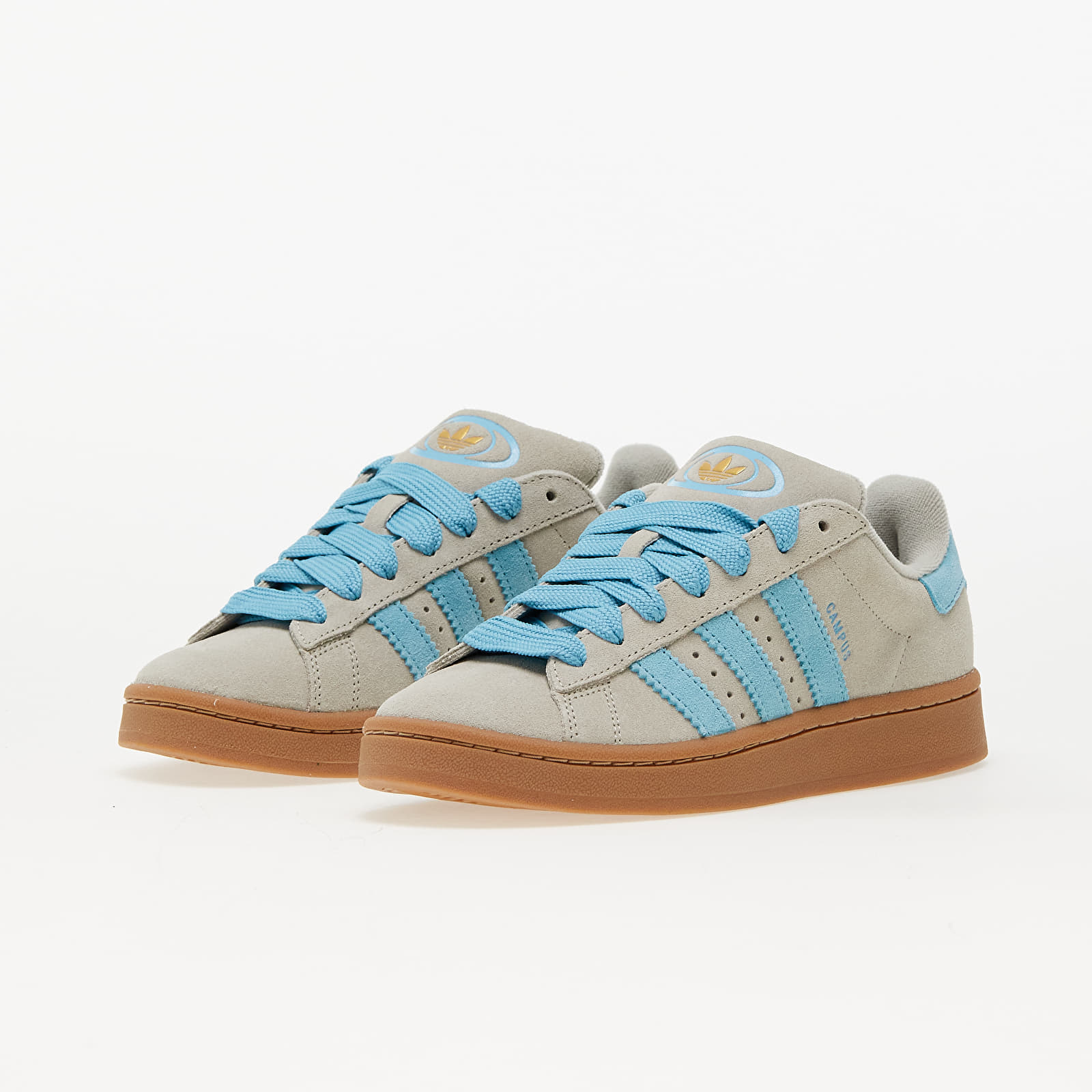Scarpe donna adidas Campus 00s W Putty Grey/ Preloved Blue/ Gold Metalic