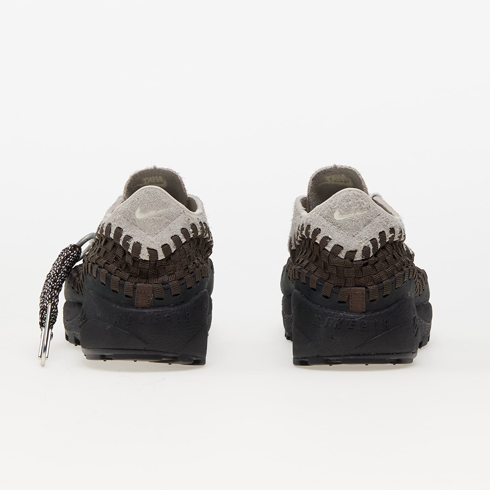 Sneakers og sko til kvinder Nike W Air Footscape Woven Light Orewood Brown/ Coconut Milk