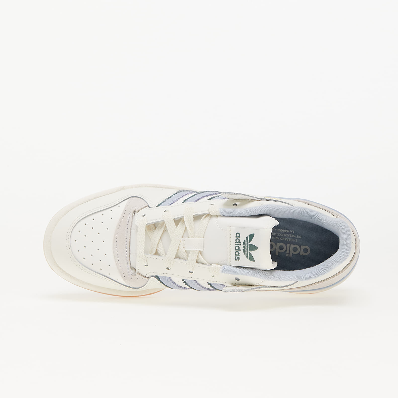 Women's sneakers and shoes adidas Forum Low Cl W Cloud White/ Wonder Blue/ Crew White