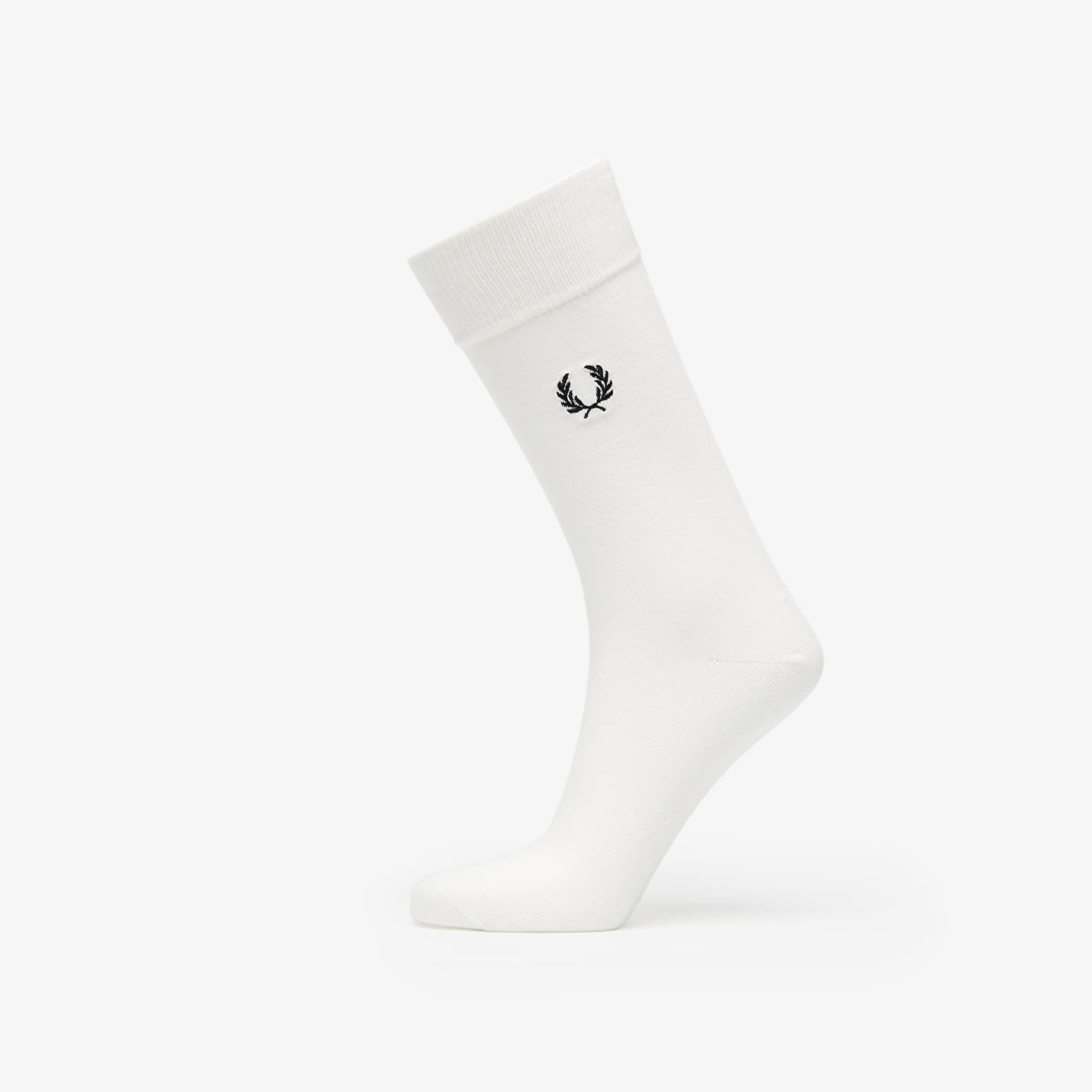 Chaussettes FRED PERRY Classic Laurel Wreath Sock Snow White/ Black