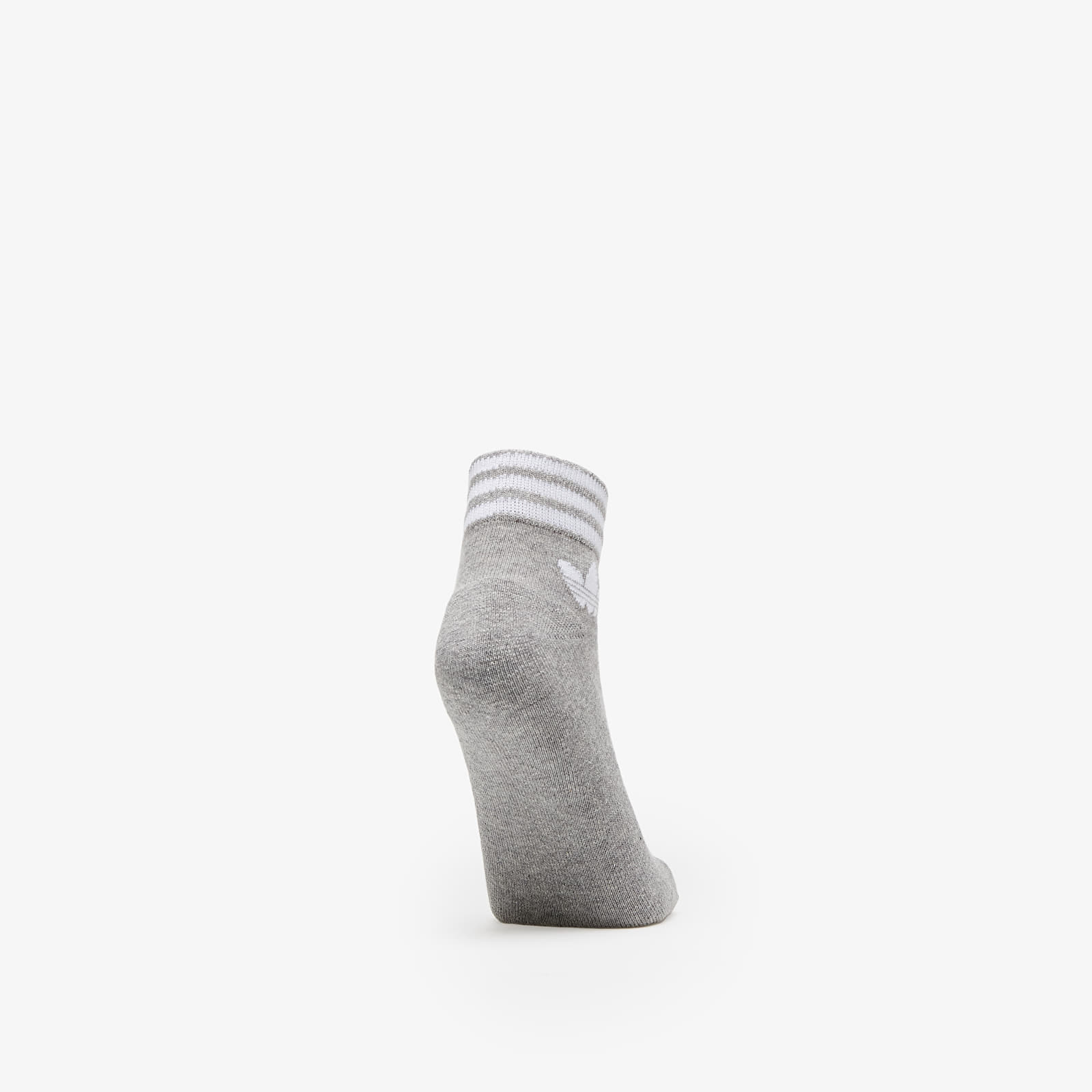 Calcetines adidas Originals Trefoil Ankle Socks 3-Pack White/ Black/ Gray