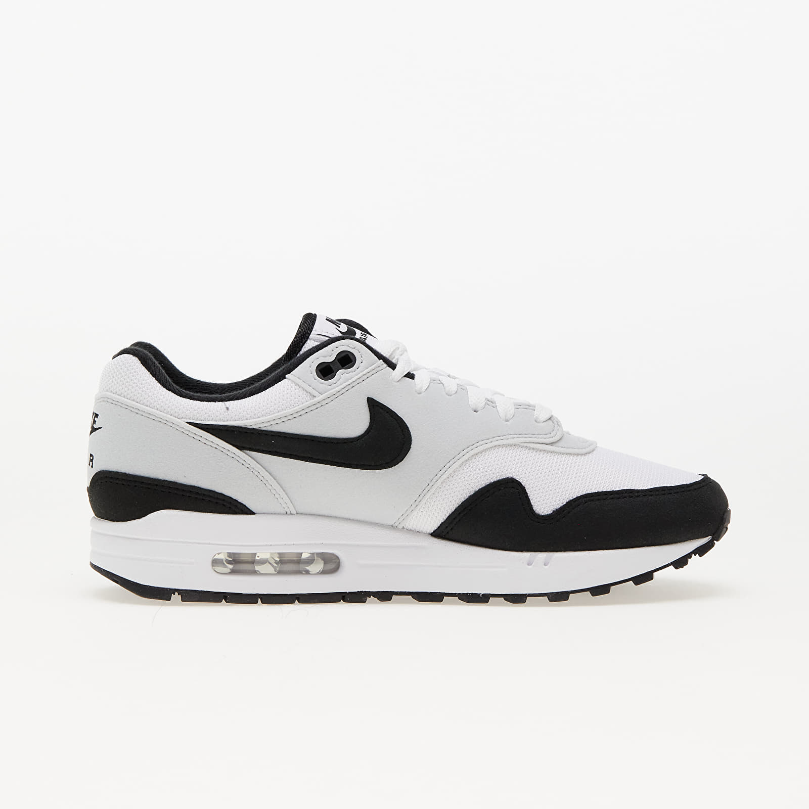 Men's sneakers and shoes Nike Air Max 1 White/ Black-Pure Platinum