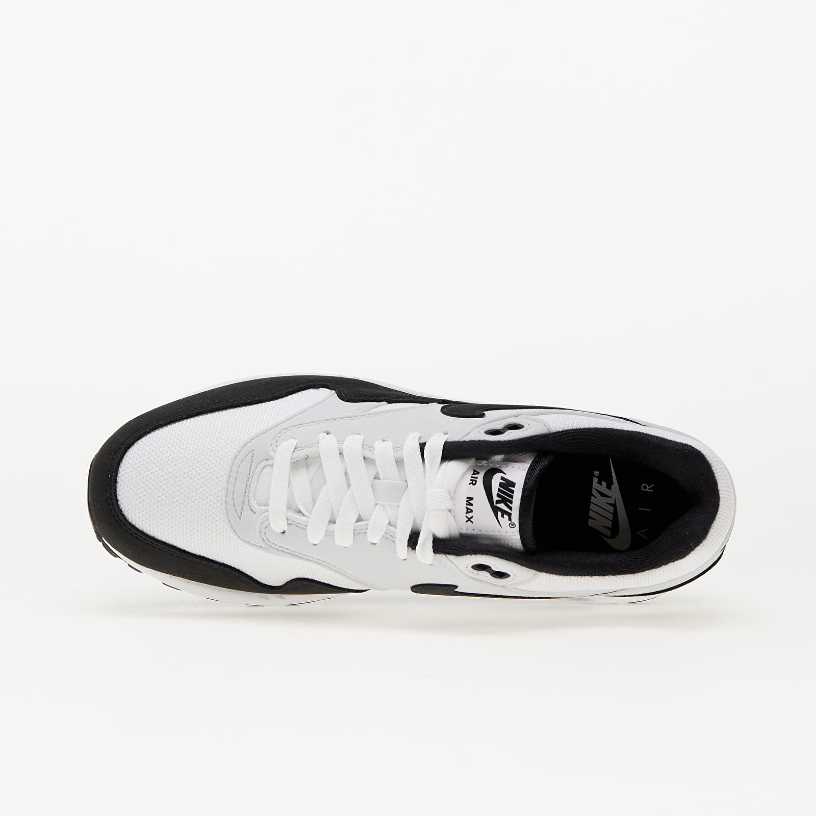 Men's sneakers and shoes Nike Air Max 1 White/ Black-Pure Platinum