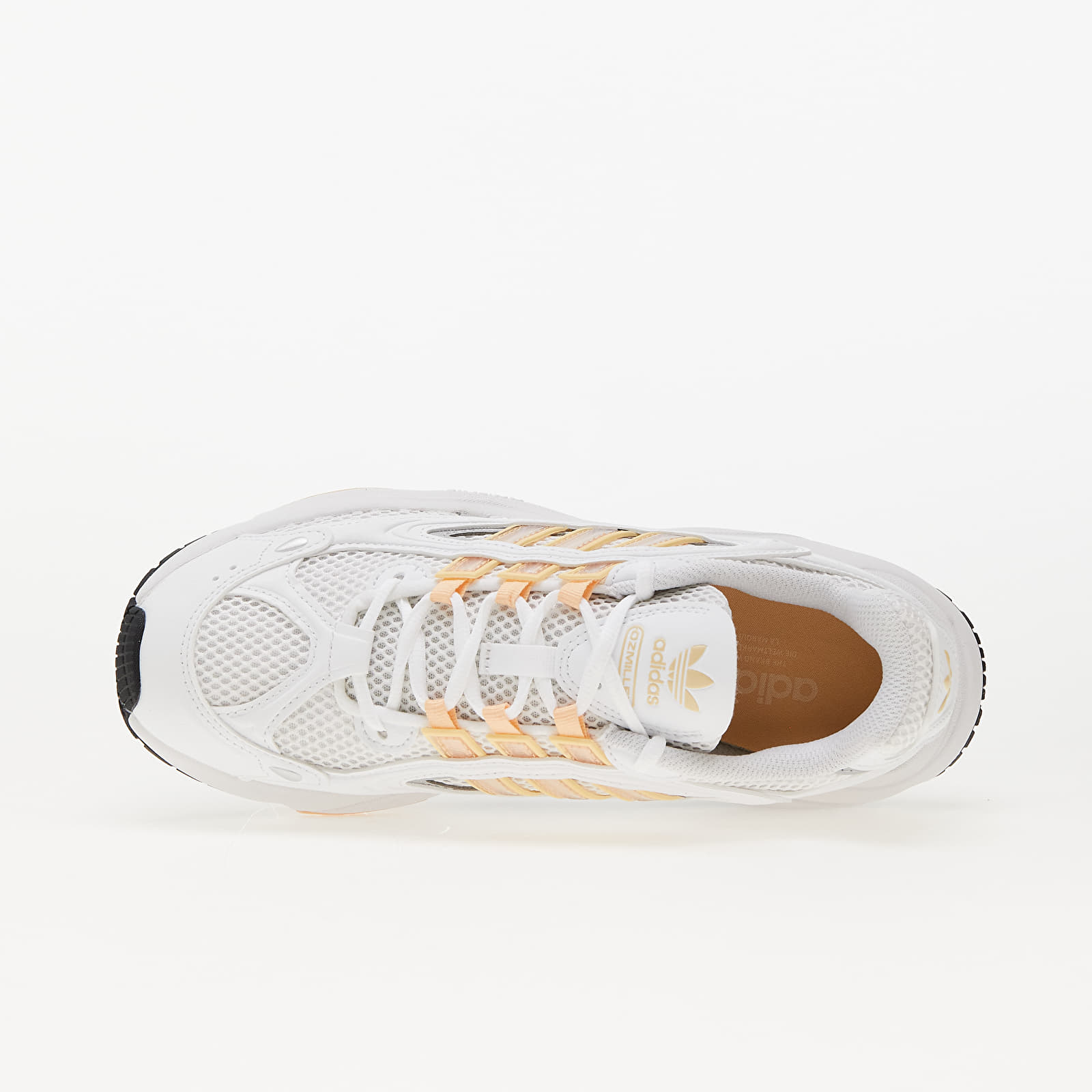 Adidas white and orange trainers outlet