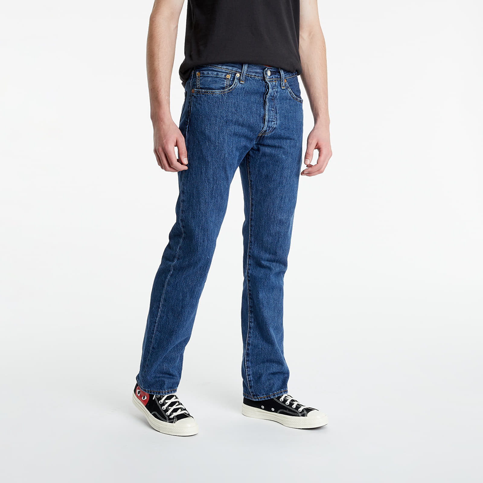 Pantaloni Levi's® 501 Original Stonewash Jeans Blue