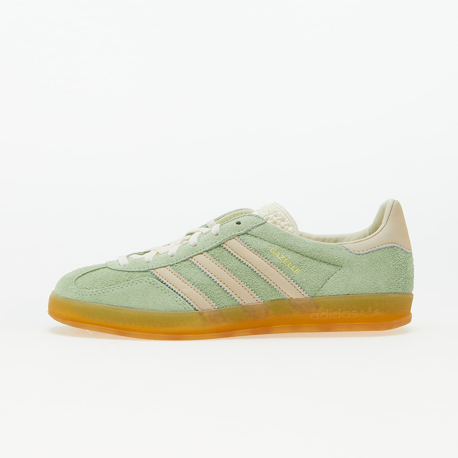 Жіноче взуття adidas Gazelle Indoor W Semi Green Spark/ Almost Yellow/ Core White