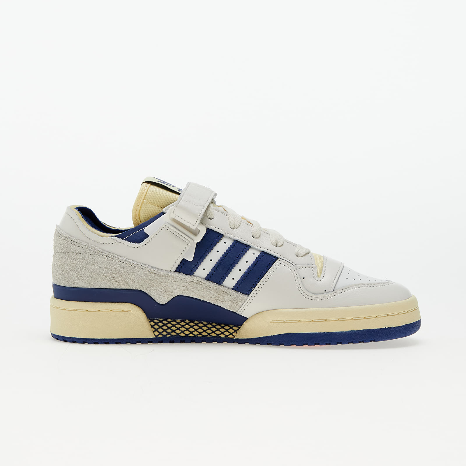 Zapatillas y zapatos de hombre adidas Forum 84 Low Cloud White/ Victory Blue/ Easy Yellow