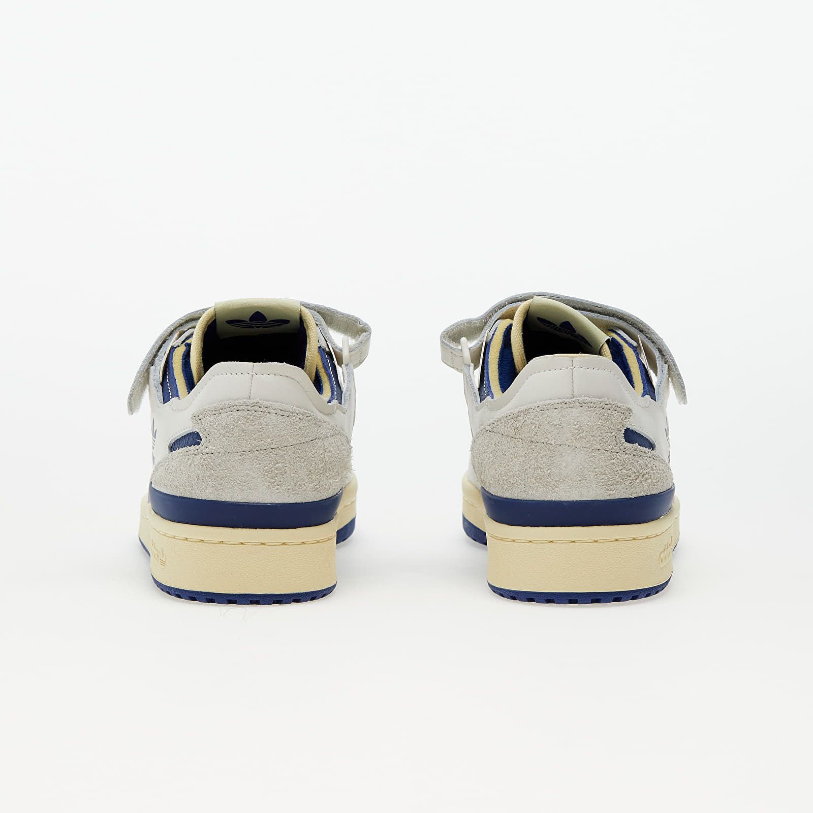 Men's sneakers and shoes adidas Forum 84 Low Cloud White/ Victory Blue/ Easy Yellow