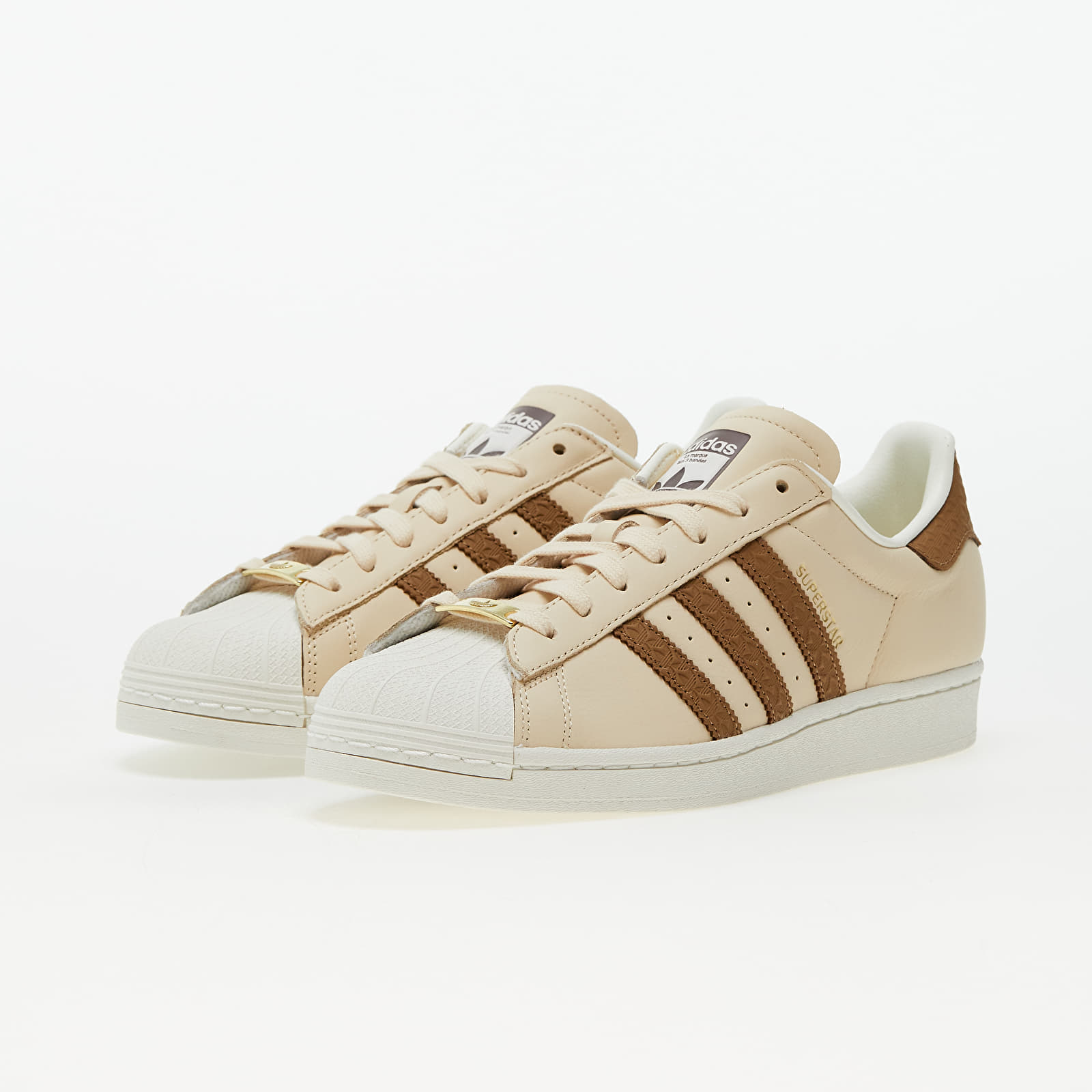 Turnschuhe und Schuhe für Männer adidas Superstar Sand Strata/ Brown Desert/ Off White