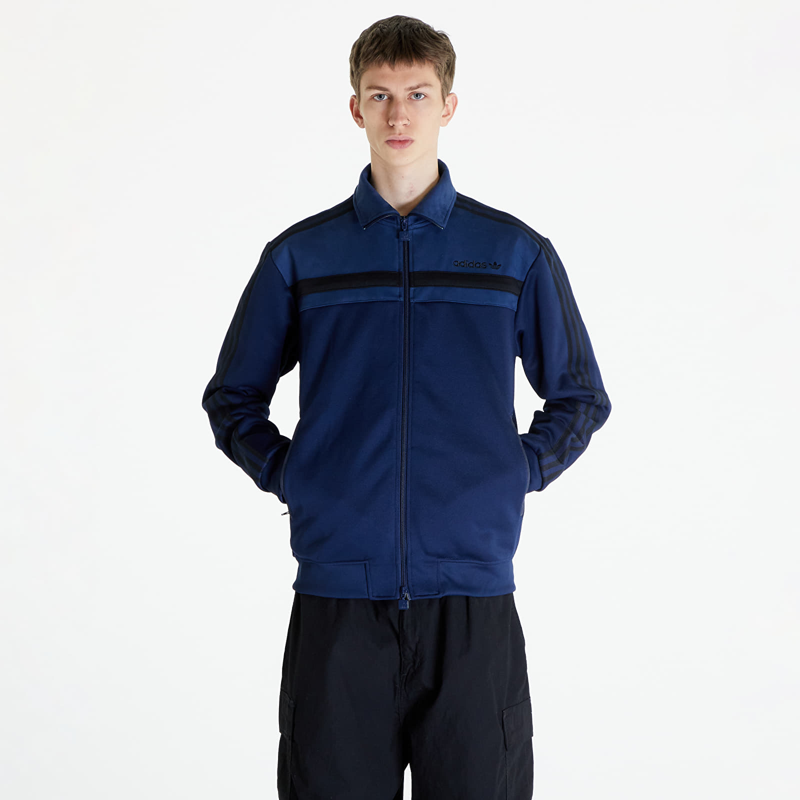 Mikiny adidas Premium Track Top Night Indigo/ Night Indigo
