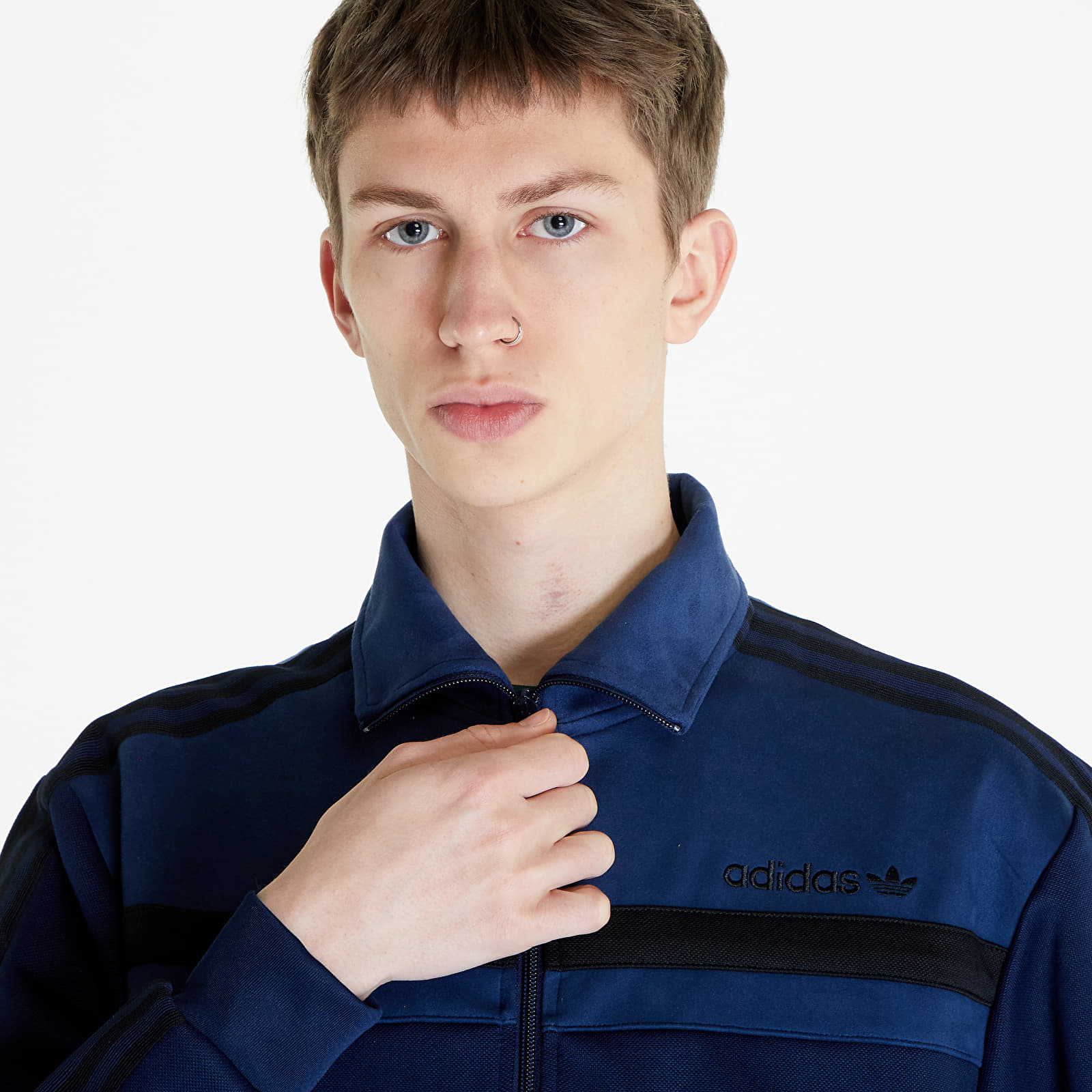 Mikiny adidas Premium Track Top Night Indigo/ Night Indigo