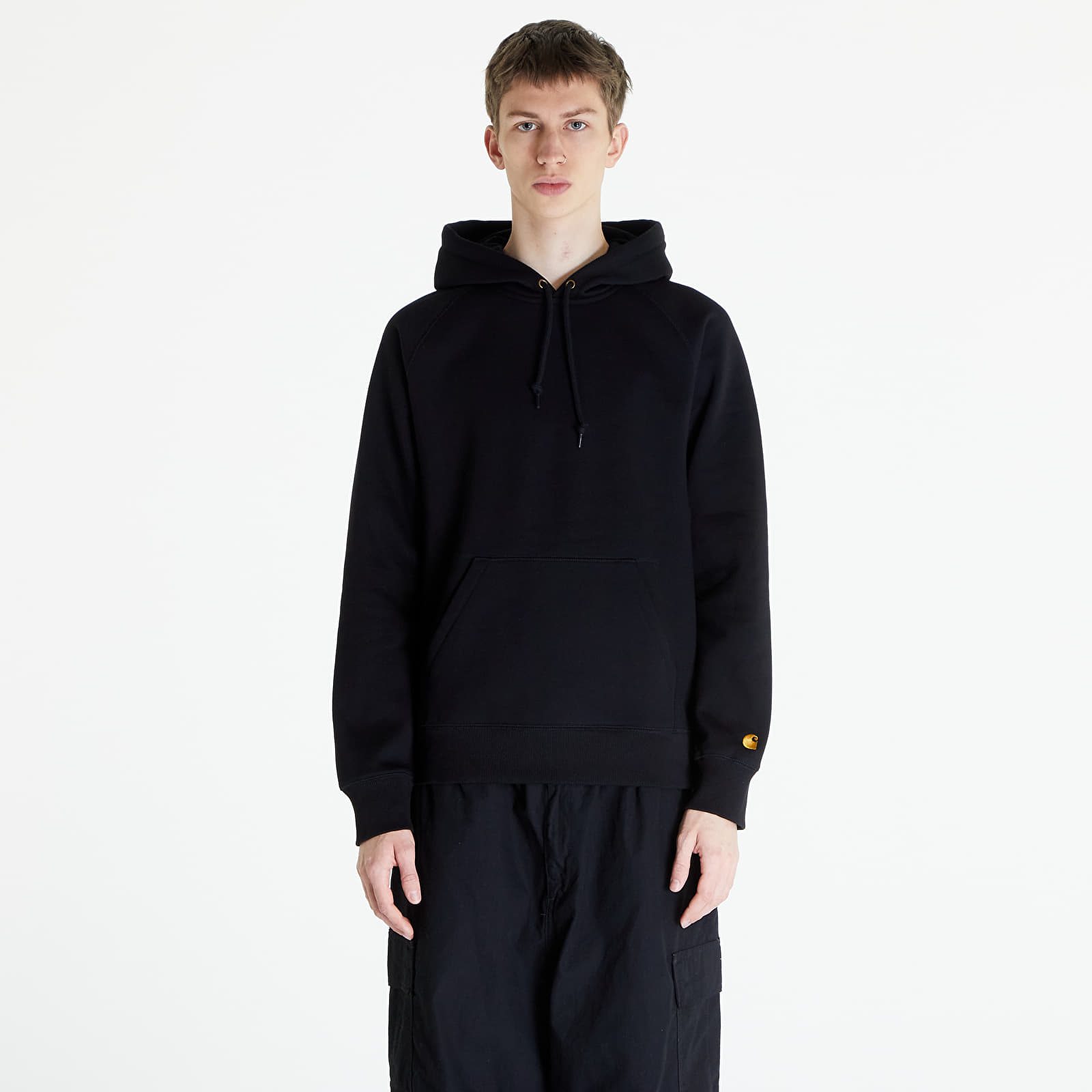 Sweatshirts Carhartt WIP Hooded Chase Sweat UNISEX Black/ Gold