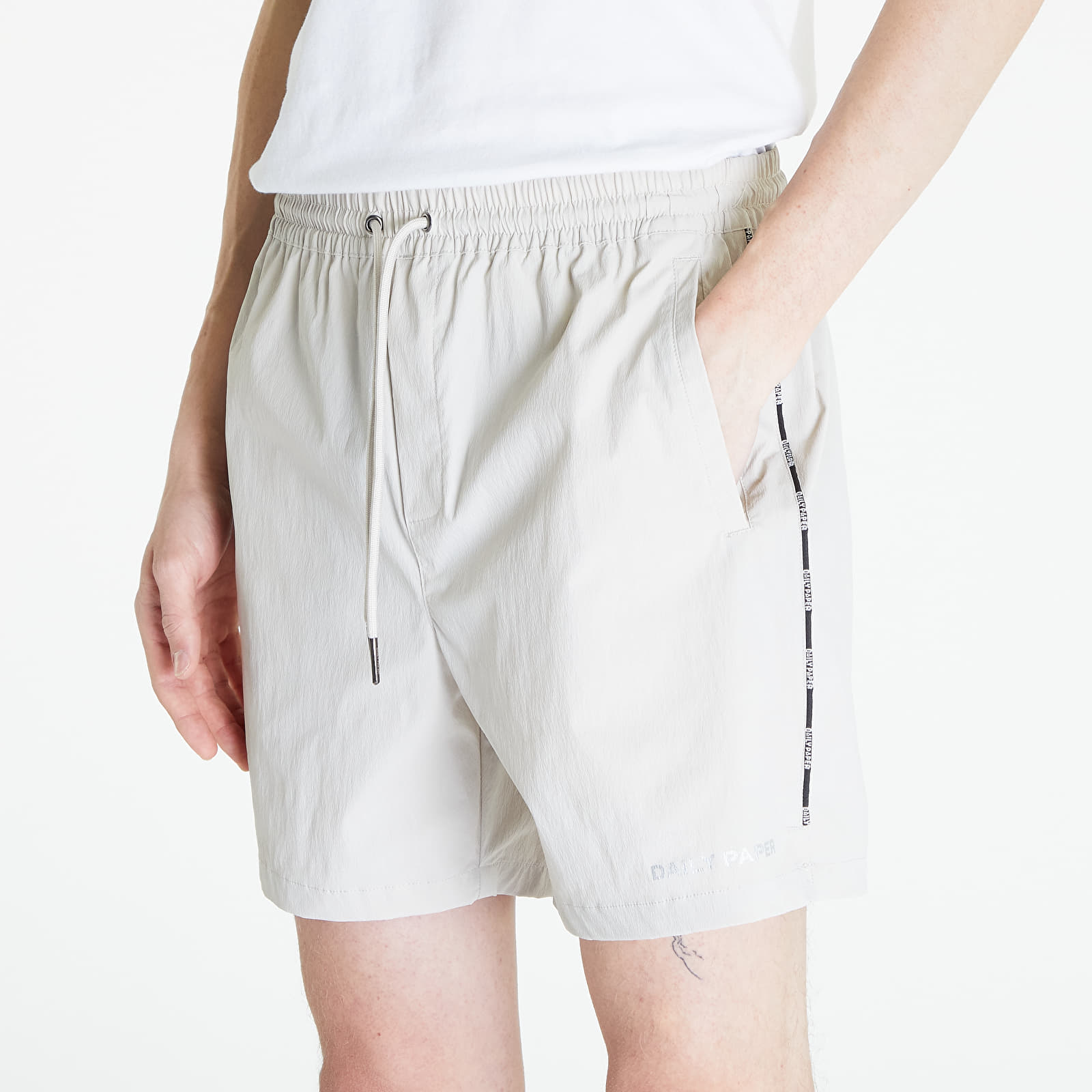 Kratke hlače Daily Paper Mehani Shorts Moonstruck Grey