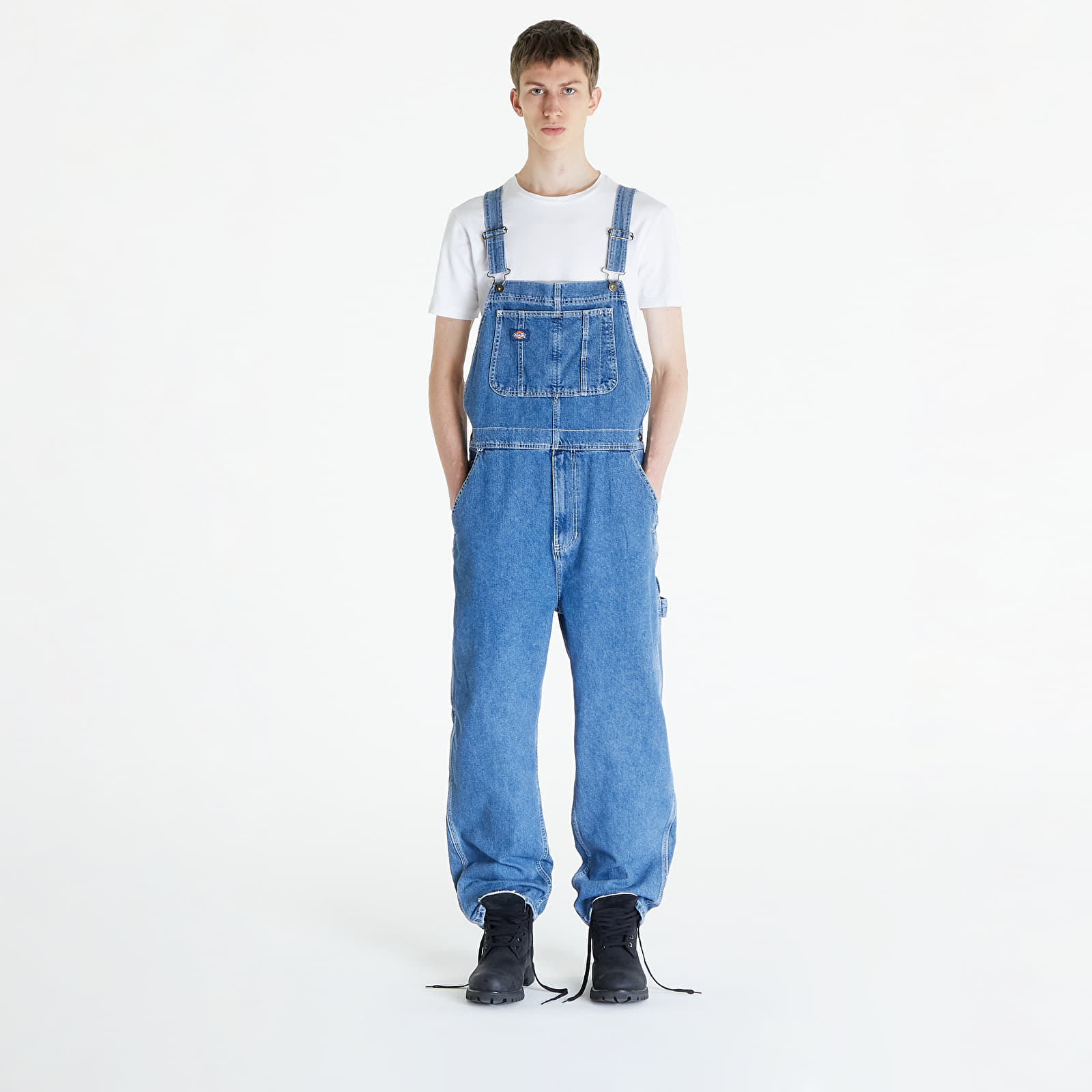 Teksad Dickies Classic Denim Bib Classic Blue