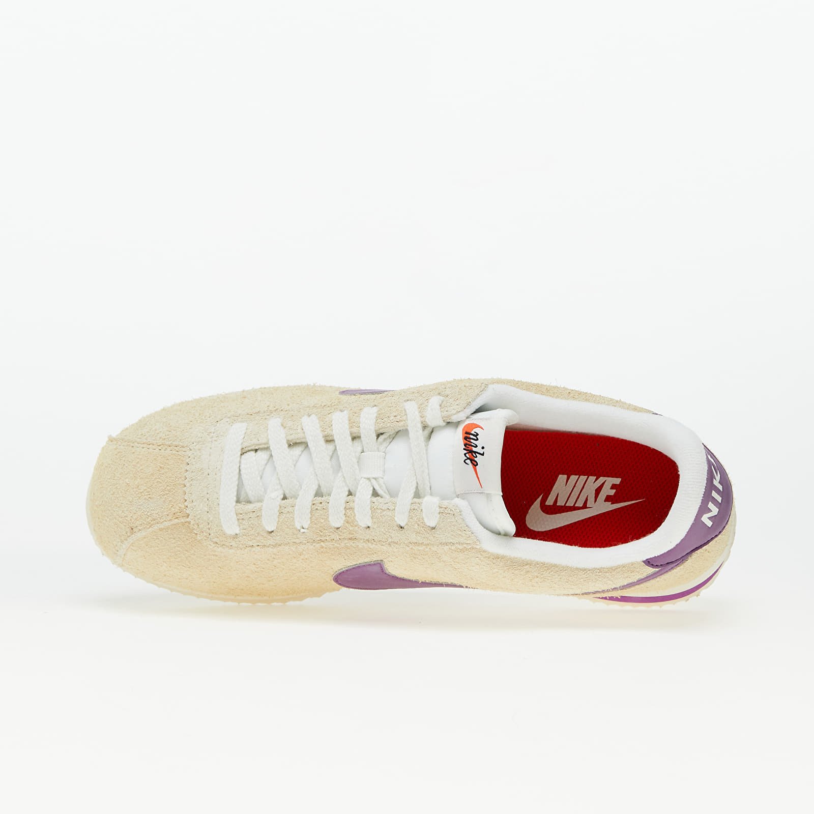 Women's sneakers and shoes Nike W Cortez Vintage Muslin/ Viotech-Coconut Milk-Black