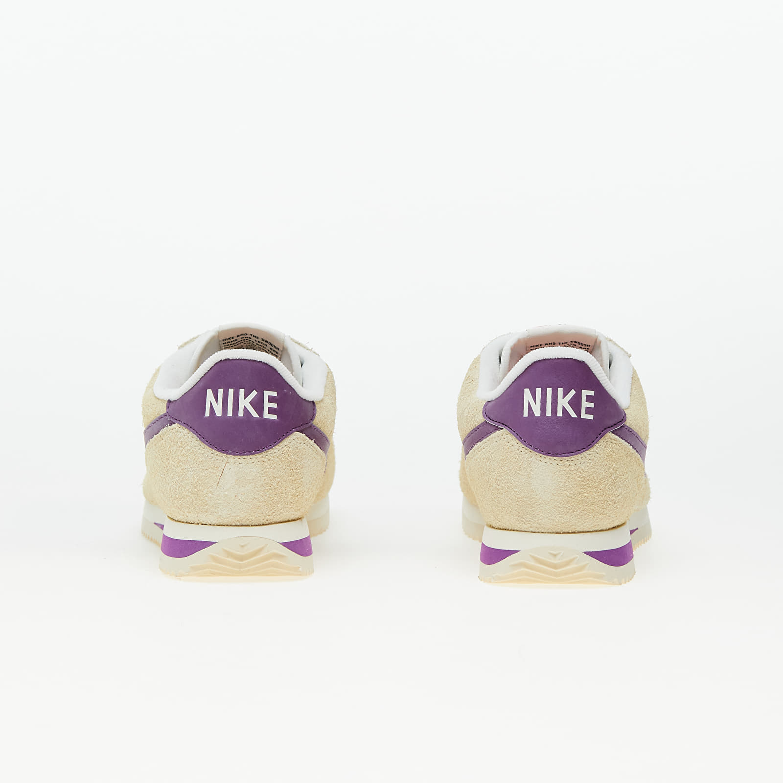 Women's sneakers and shoes Nike W Cortez Vintage Muslin/ Viotech-Coconut Milk-Black