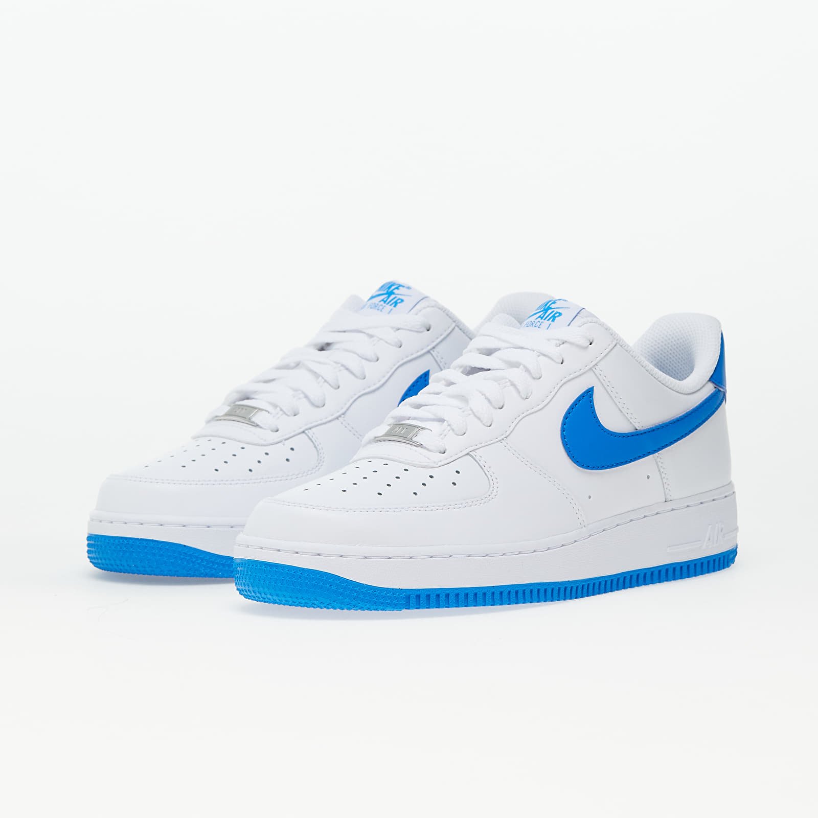 Scarpe e scarpe da ginnastica da uomo Nike Air Force 1 '07 White/ Photo Blue-White