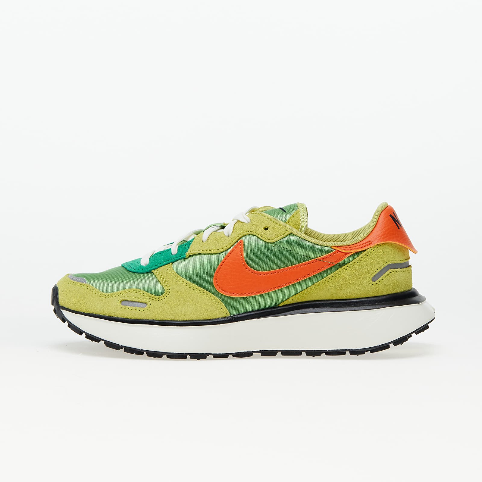 Women's sneakers and shoes Nike W Phoenix Waffle Chlorophyll/ Safety Orange-Atomic Green