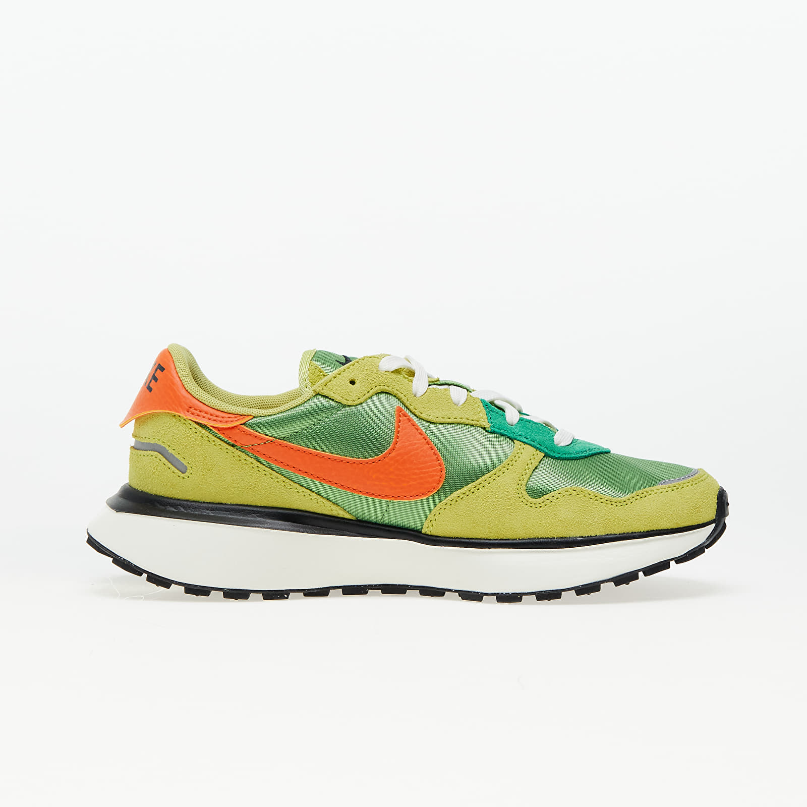 Women's sneakers and shoes Nike W Phoenix Waffle Chlorophyll/ Safety Orange-Atomic Green