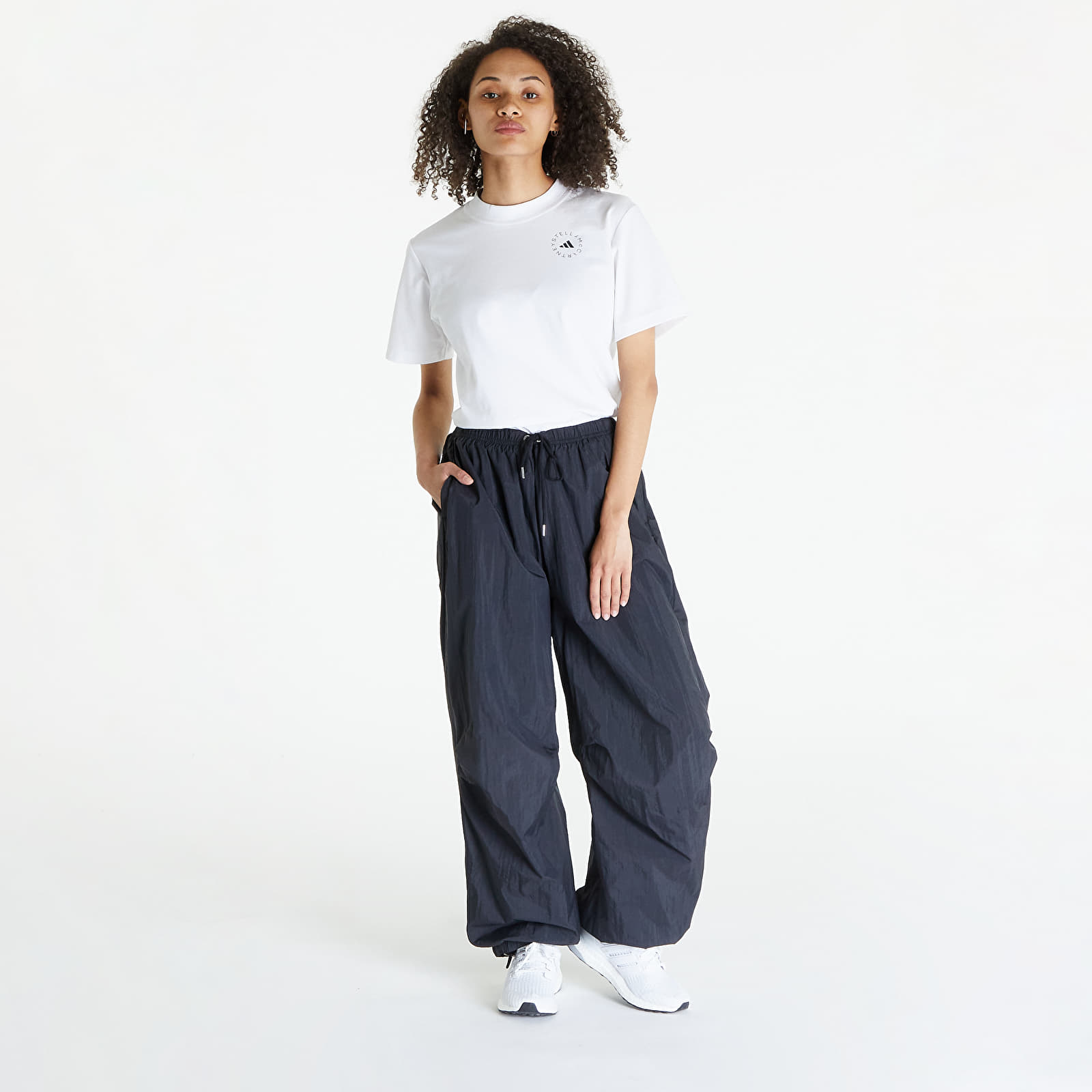 Джинсы и штаны adidas Premium Nylon Parachute Pant Black