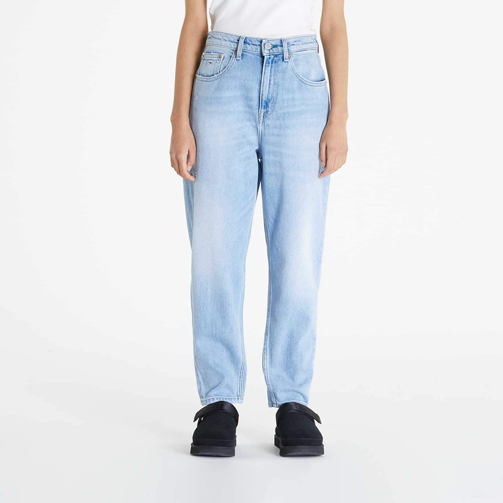 Jeans Tommy Jeans Mom Jean Uh Tapered Jeans Denim Light