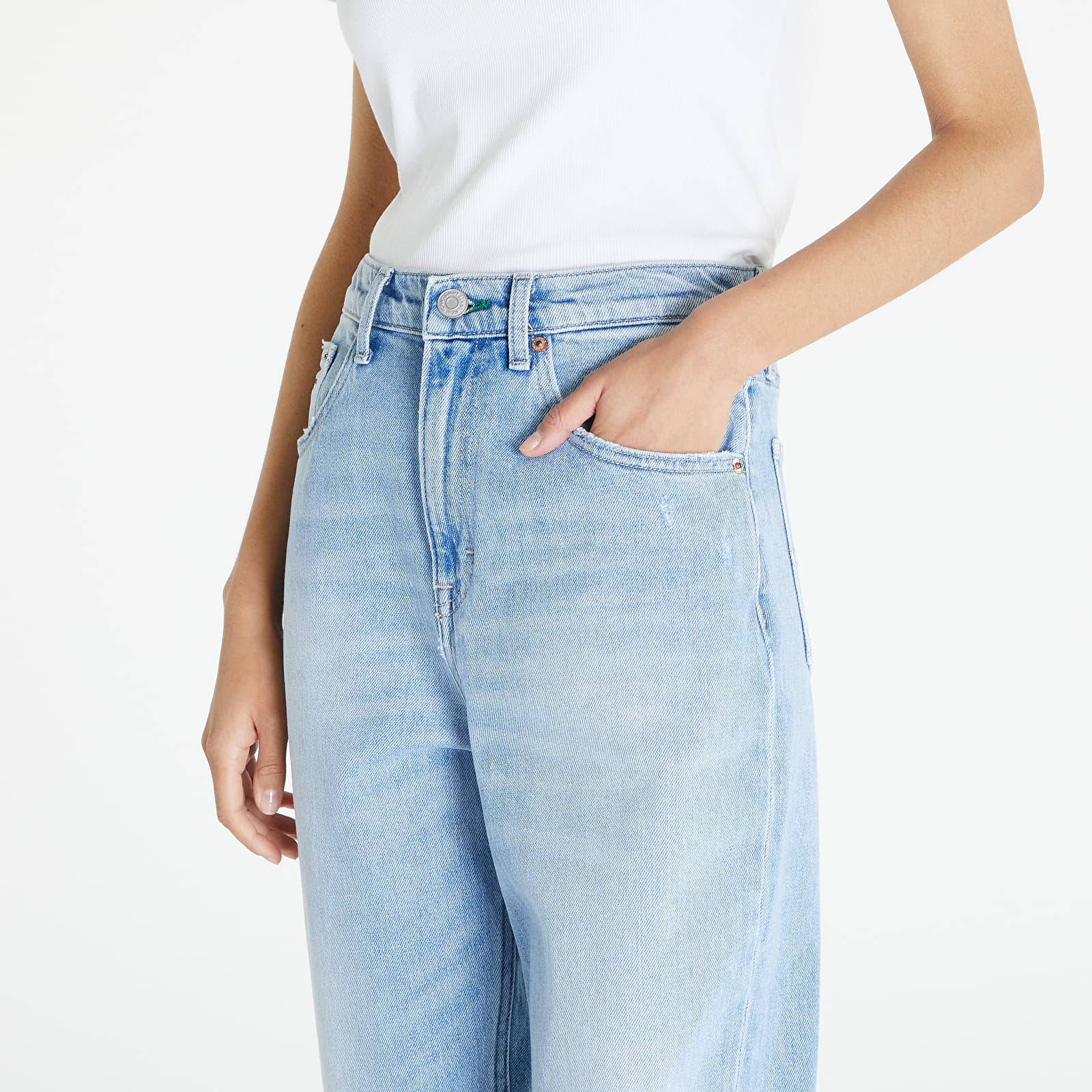 Jeans Tommy Jeans Mom Jean Uh Tapered Jeans Denim Light