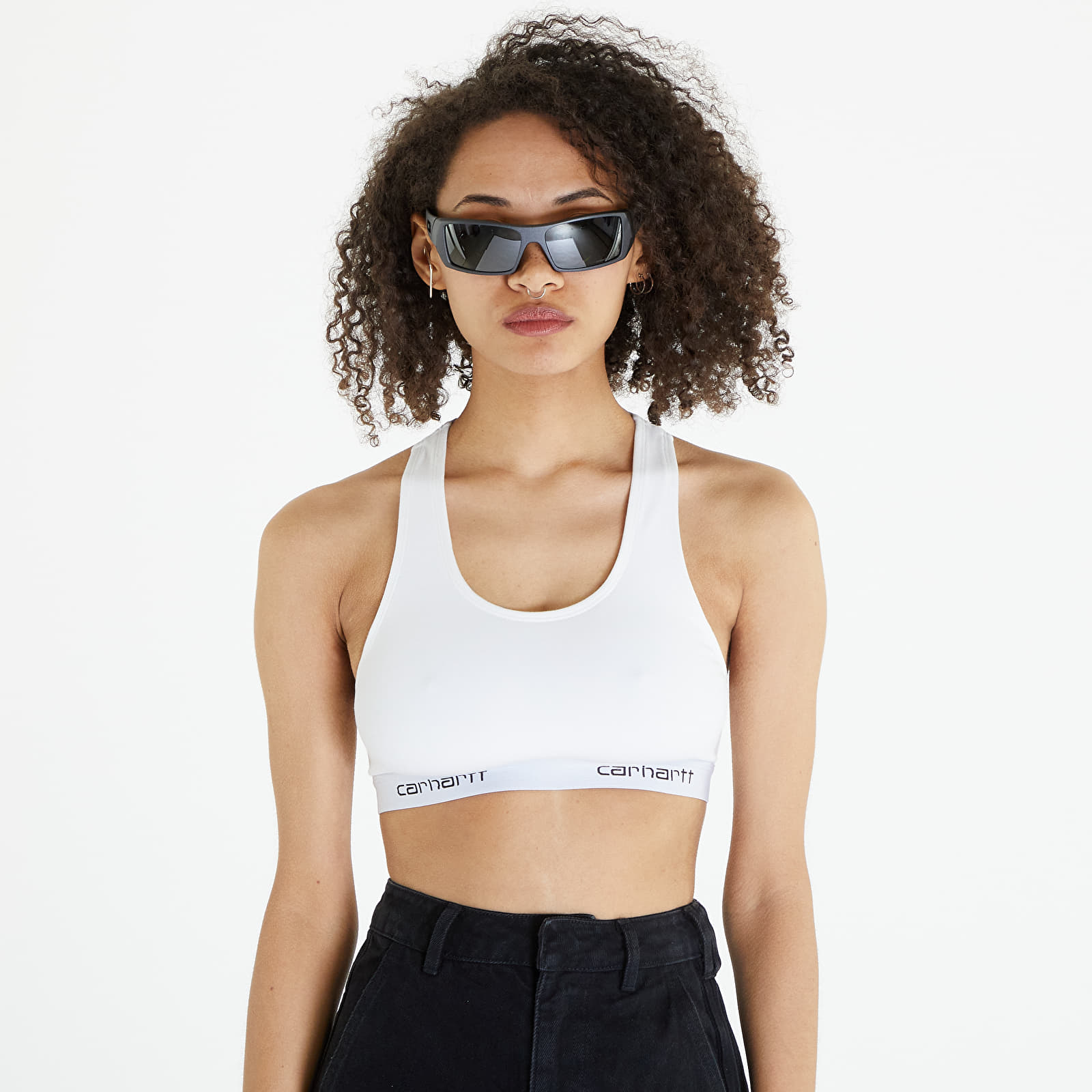 Rinnahoidjad Carhartt WIP W' Script Racer Tank White