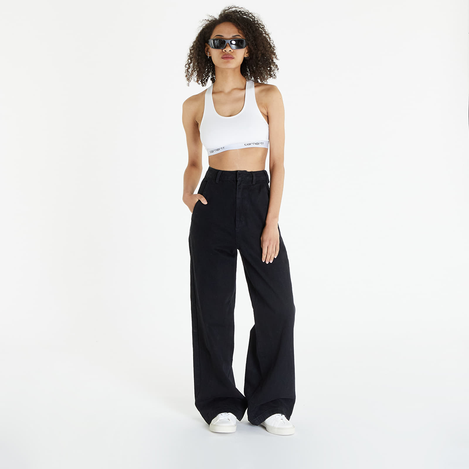 Rinnahoidjad Carhartt WIP W' Script Racer Tank White