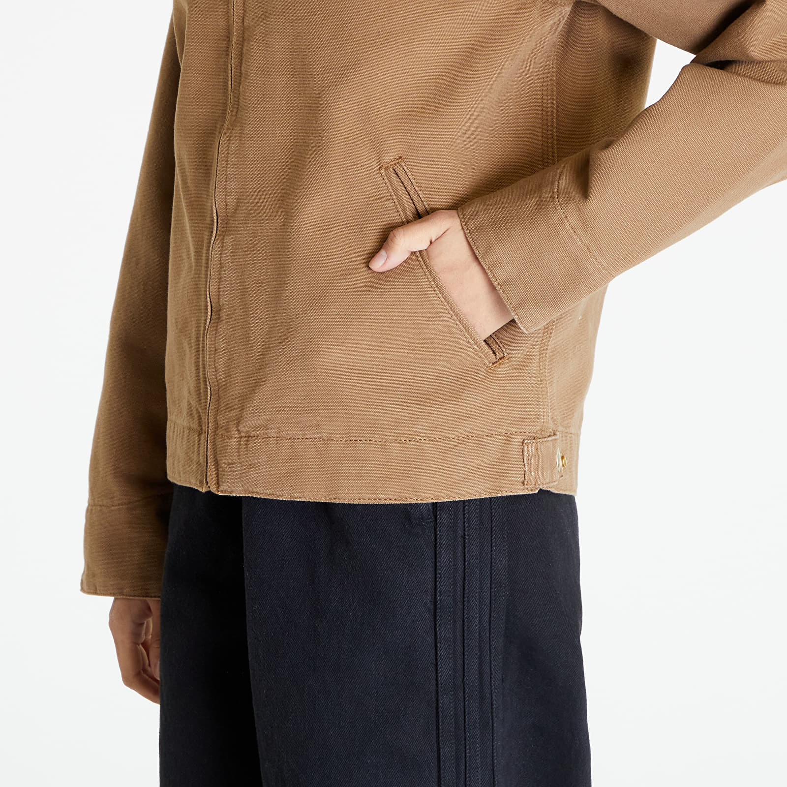 Jassen Carhartt WIP Detroit Jacket UNISEX Hamilton Brown/ Tobacco Rinsed