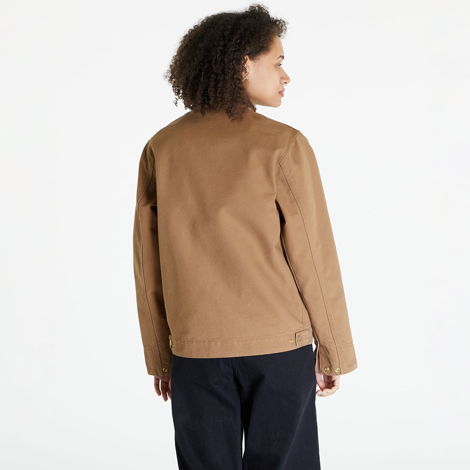 Jassen Carhartt WIP Detroit Jacket UNISEX Hamilton Brown/ Tobacco Rinsed
