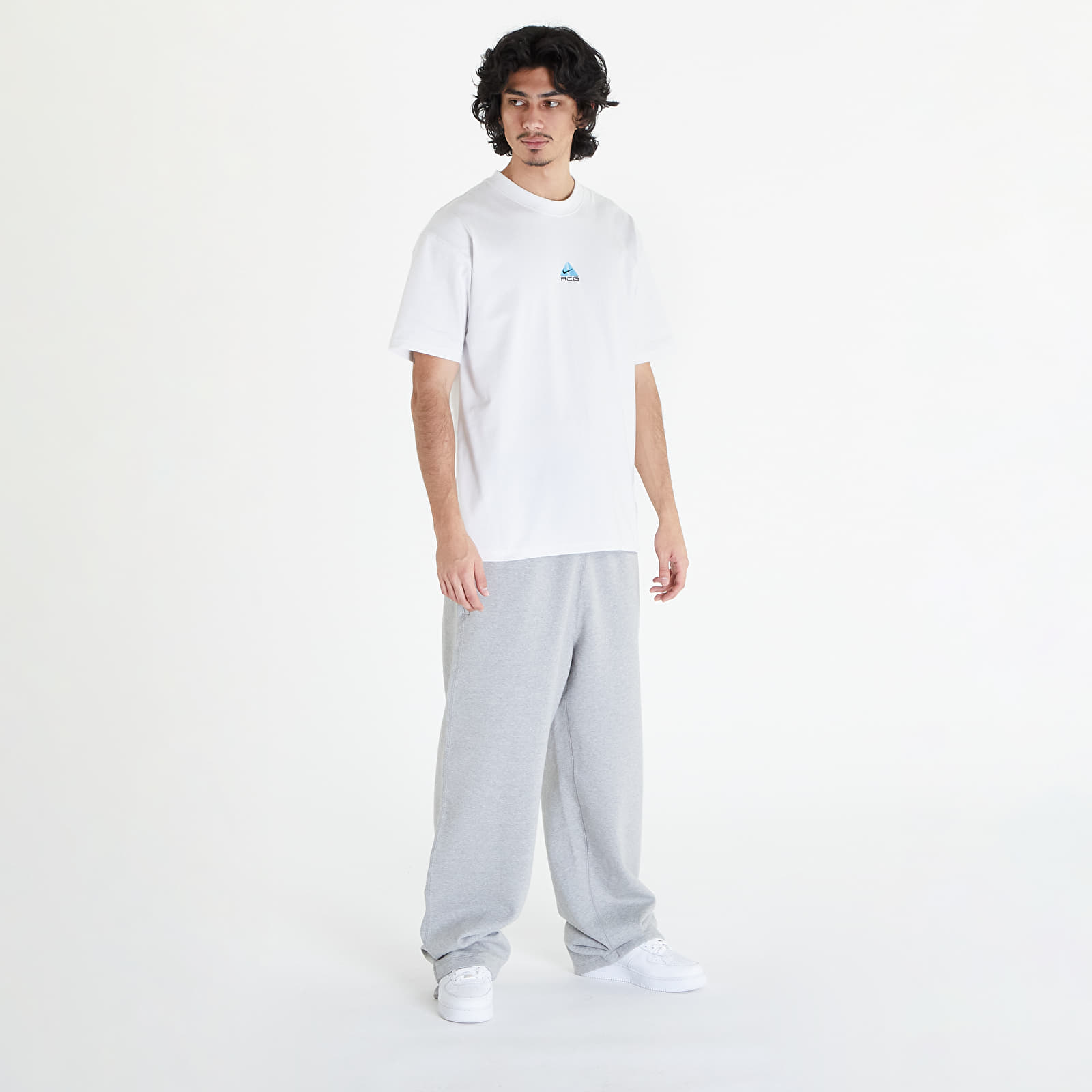 T-krekli Nike ACG Men's T-Shirt Summit White/ Aquarius Blue