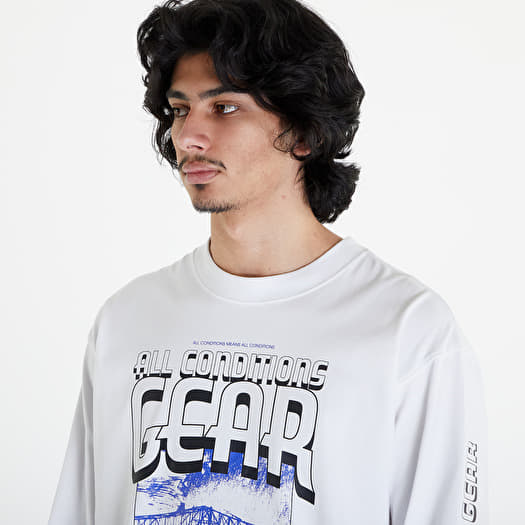 T shirts hommes Nike ACG Men s Long Sleeve Dri FIT T Shirt Summit White Queens