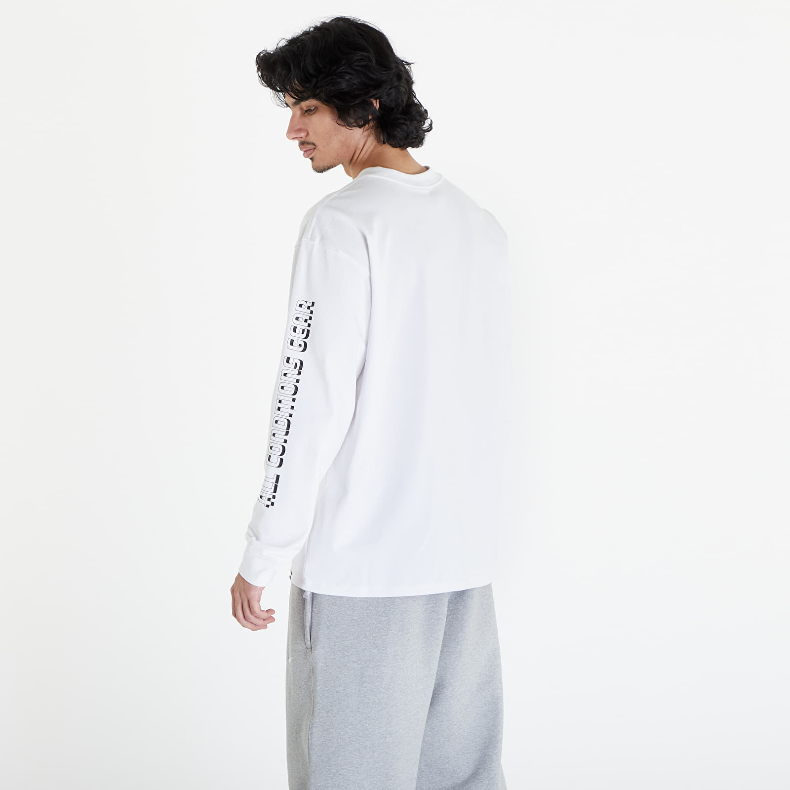 Men's T-shirts Nike ACG Men's Long-Sleeve Dri-FIT T-Shirt Summit White