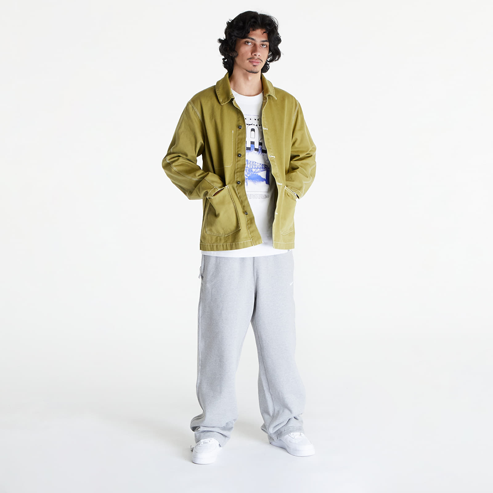 Jackets Nike Life Men's Chore Coat Pacific Moss/ Pacific Moss