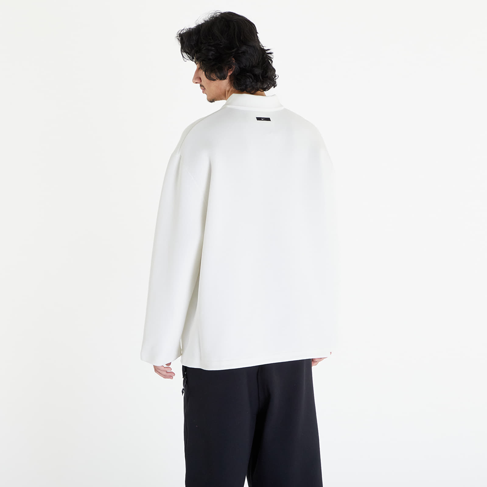 Bluzy Nike Tech Fleece Reimagined Polo Sweatshirt Sail