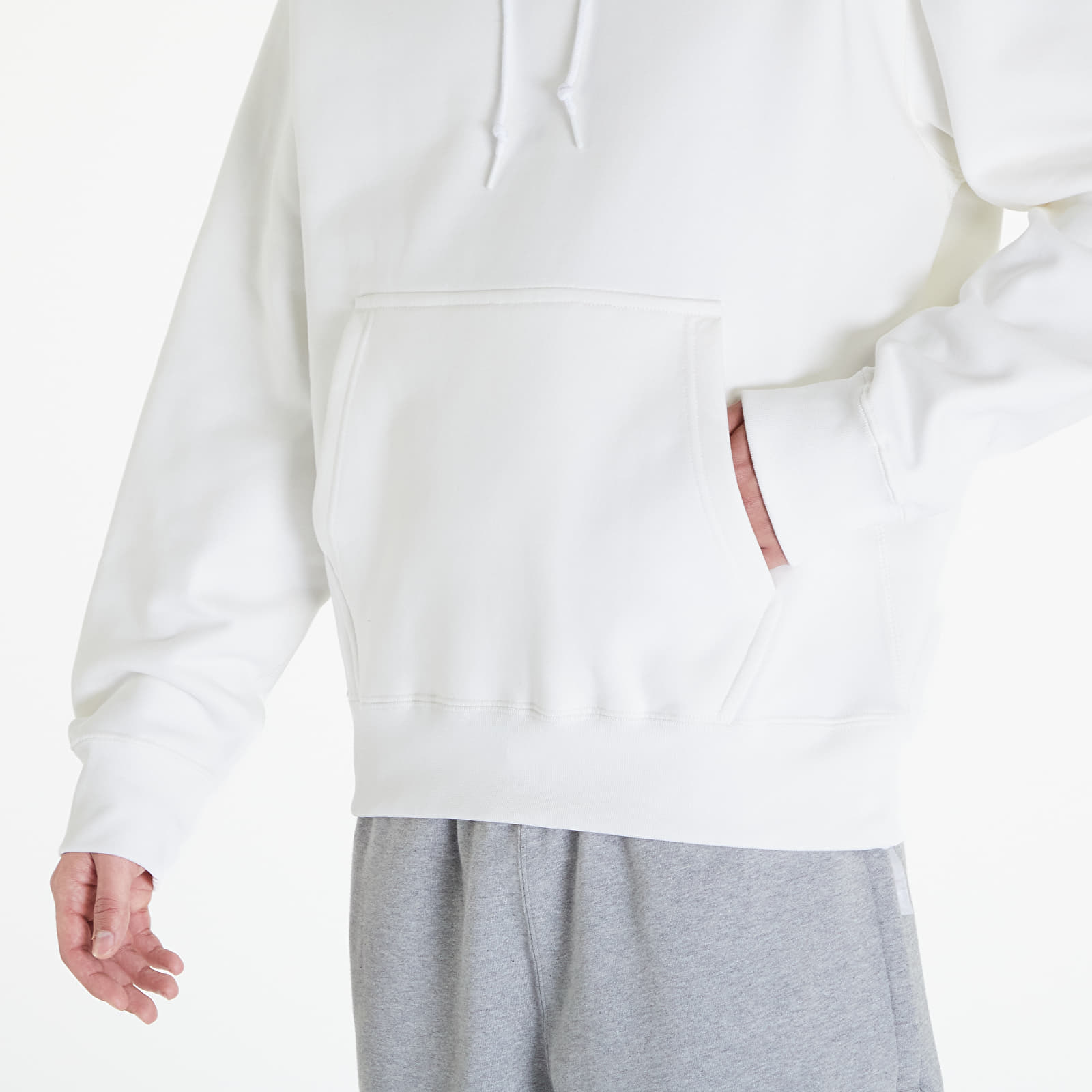 Hoodies and sweatshirts  Nike Solo Swoosh Men's Fleece Pullover Hoodie Sail/ White