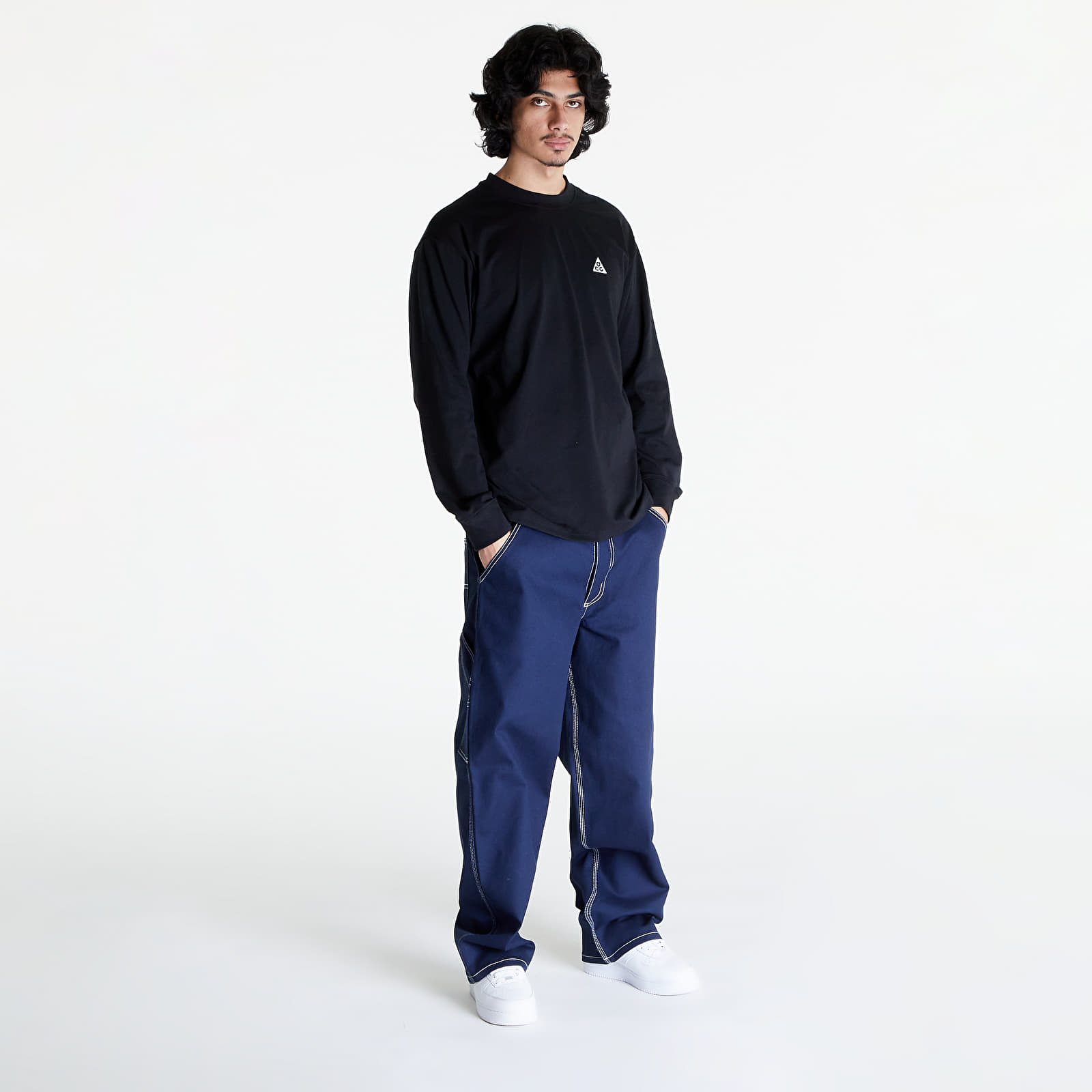 Tricouri  Nike ACG Men's Long-Sleeve Dri-FIT T-Shirt Black