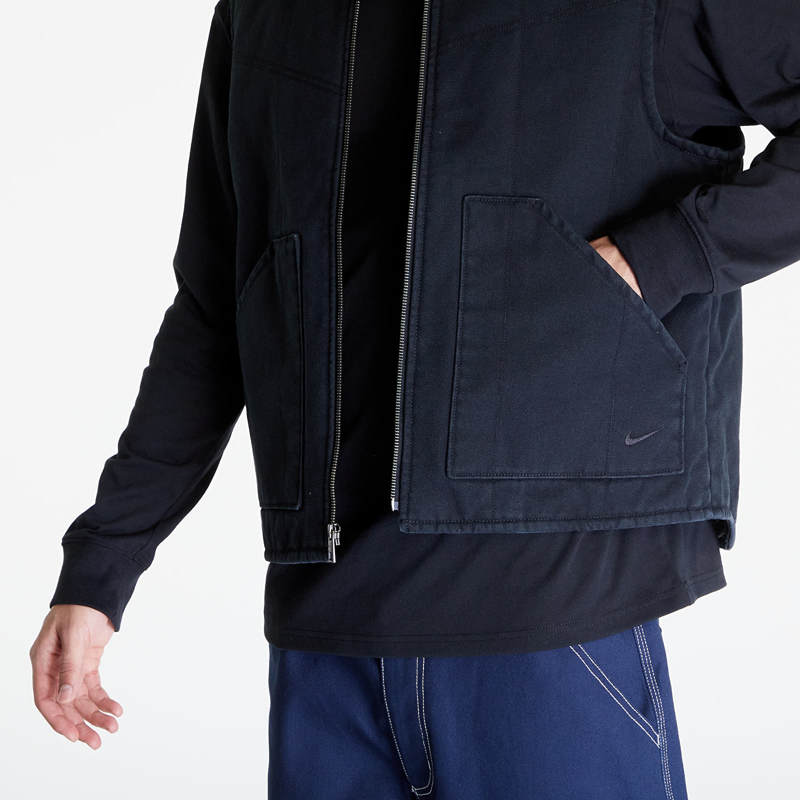 Gilè Nike Life Men's Padded Vest Black/ Black
