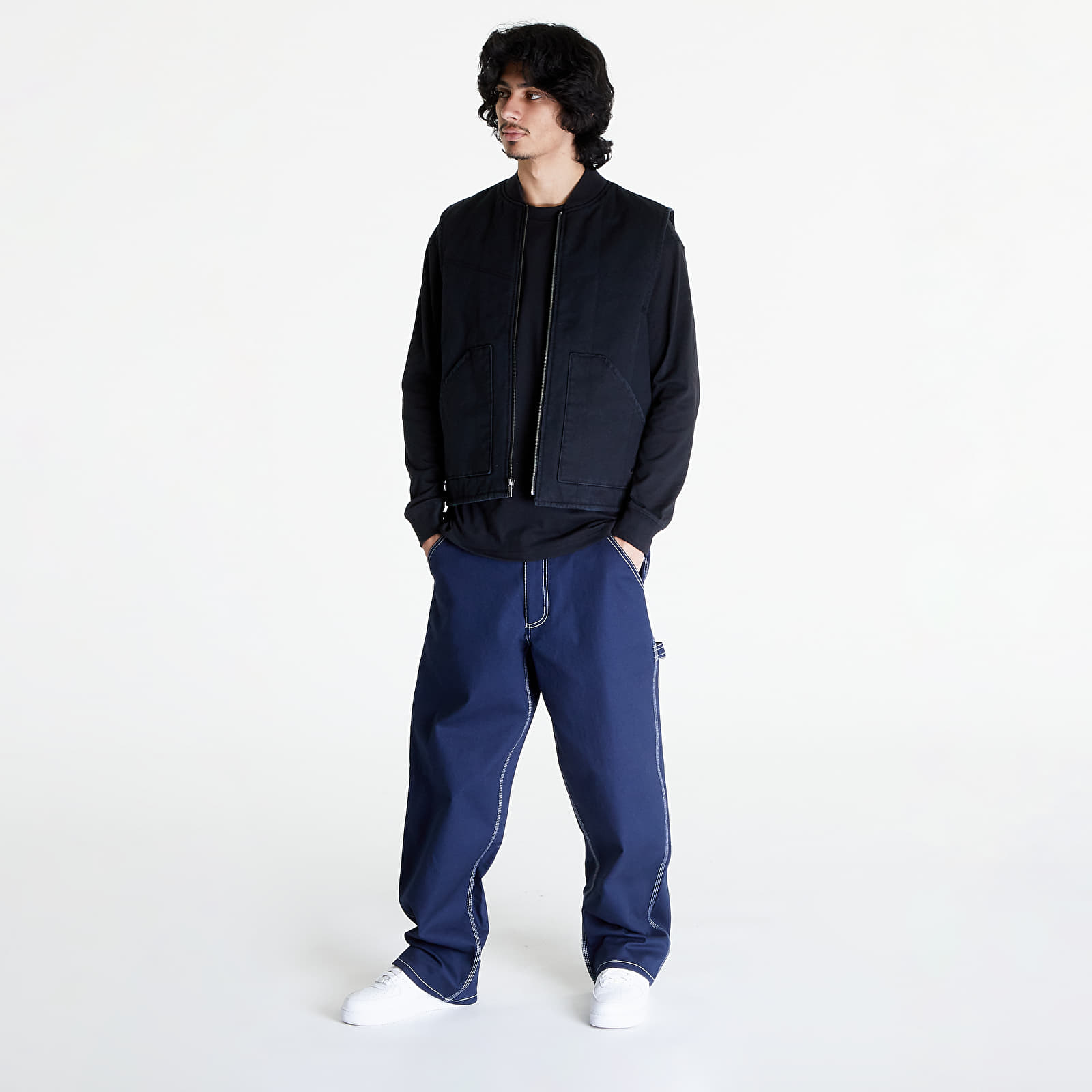 Gilè Nike Life Men's Padded Vest Black/ Black