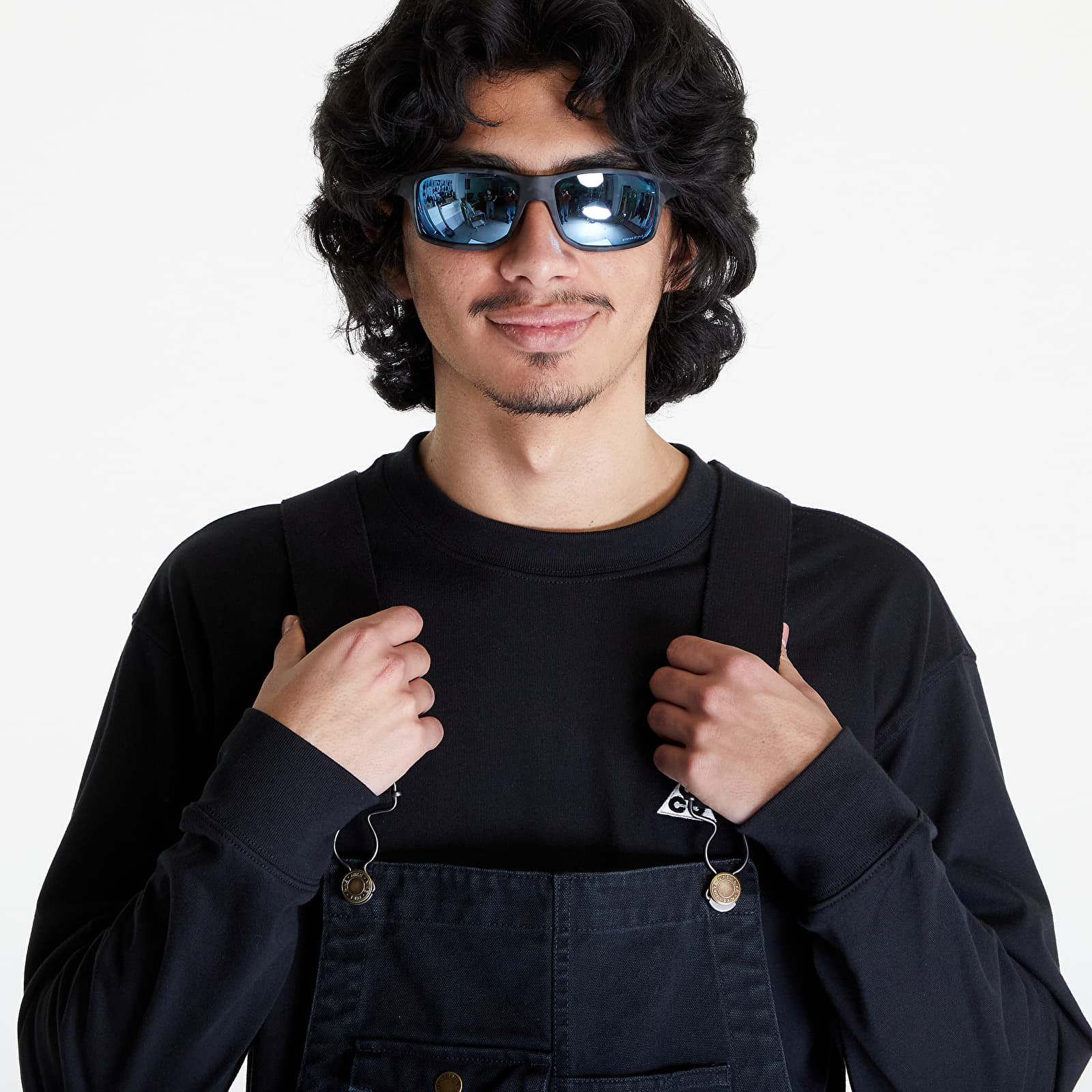 Housut Nike Life M Nl Carpenter Overall Black/ Black