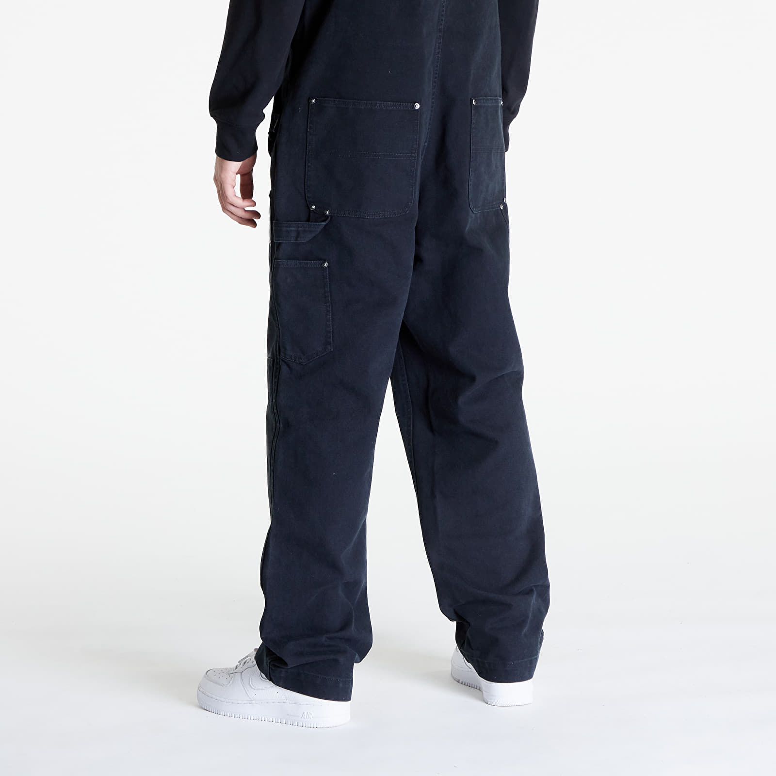 Housut Nike Life M Nl Carpenter Overall Black/ Black