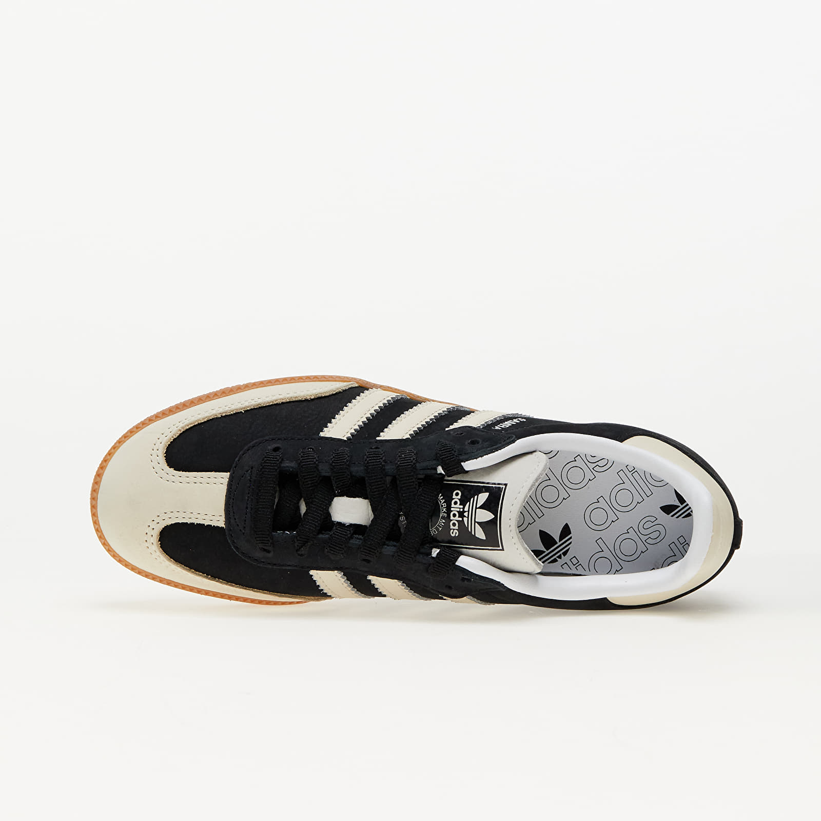 Ženske tenisice adidas Samba Og W Core Black/ Wonder White/ Silver Metallic