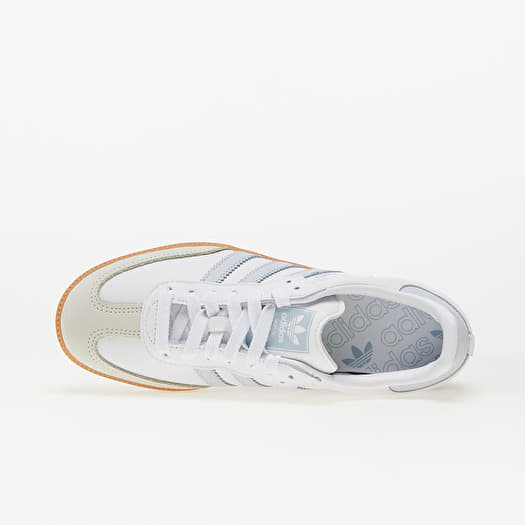 adidas gazelle silver green womens Women's Adidas Samba OG - Black/Sand Strata/Sky Tint