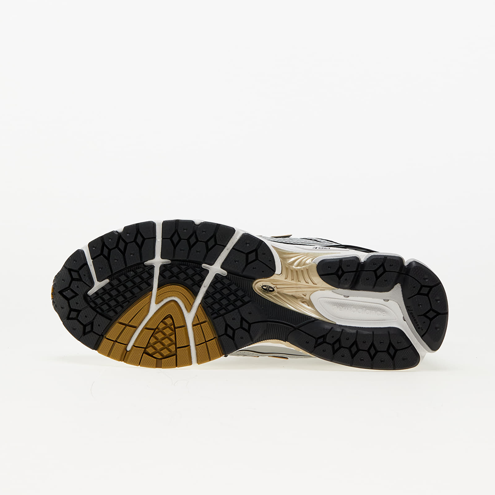 Scarpe e scarpe da ginnastica da uomo New Balance 1906 White/ Metallic Silver/ Metallic Gold