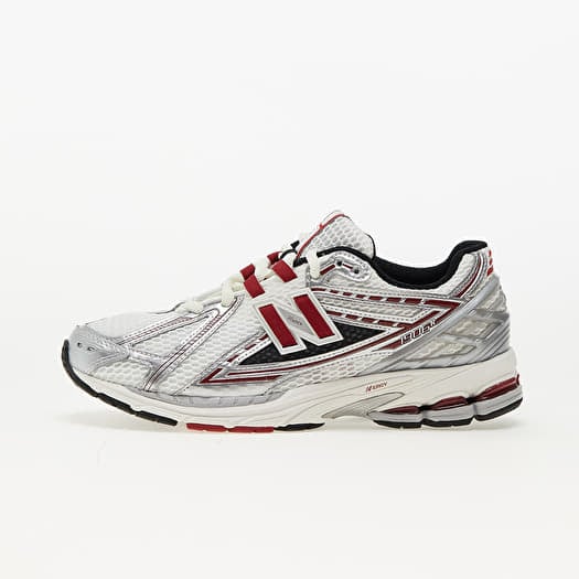New Balance 1906 Silver Metallic/ Classic Crimson/ Sea Salt